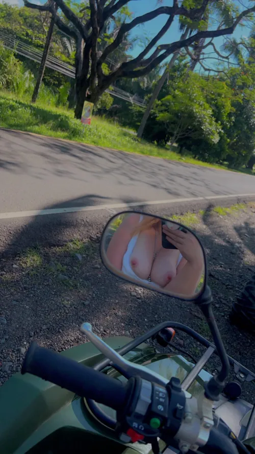 Thumbnail Lexxiskybabe's Playful Adventure: Four Wheeling Exposure