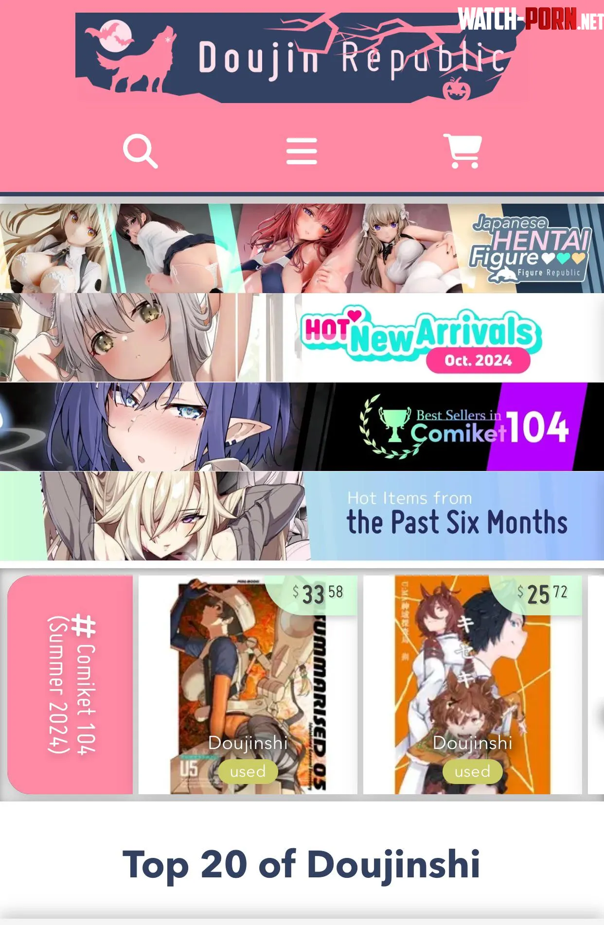 Ordering from Doujin Republic by Kotalbowie