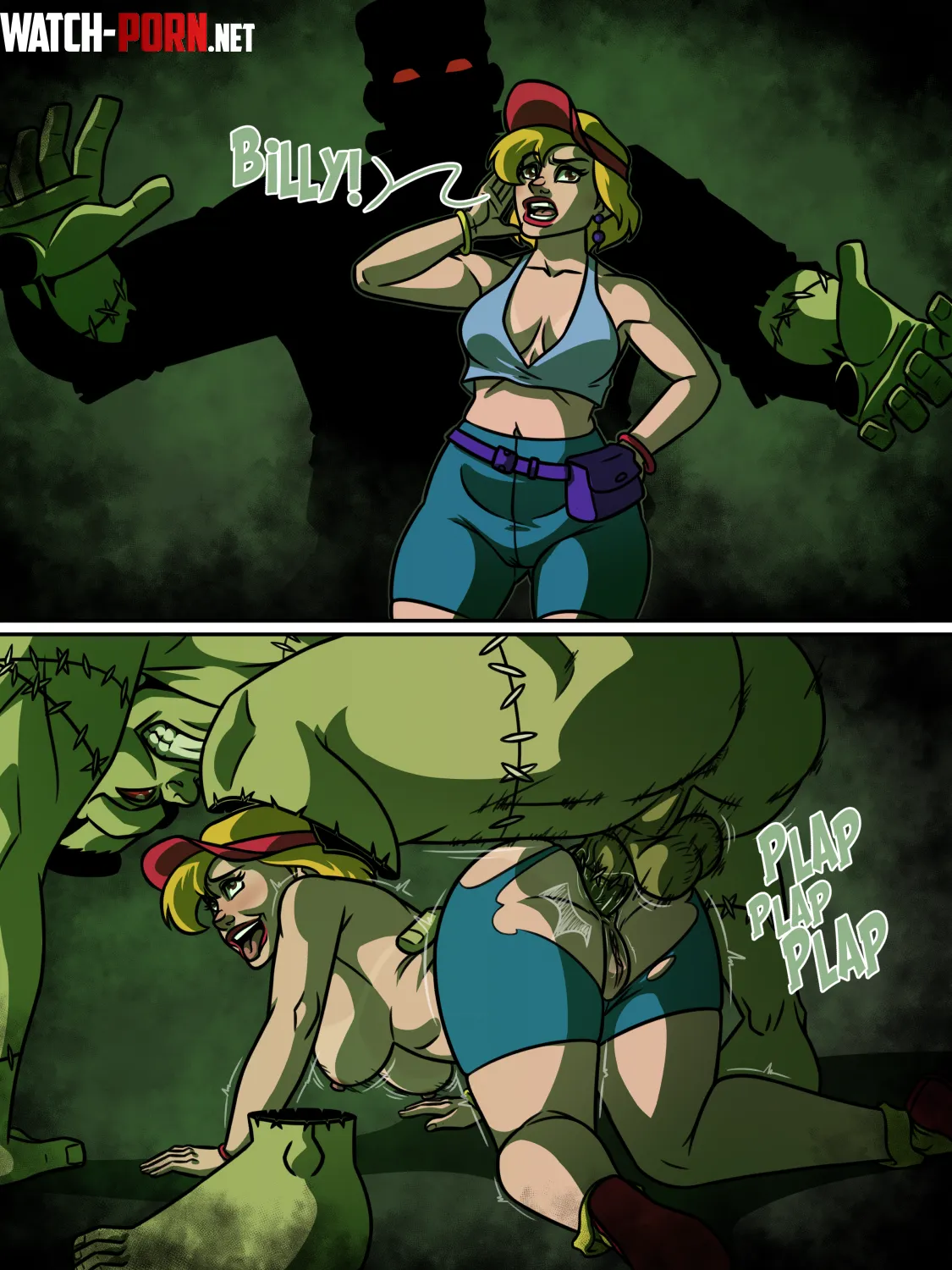 Billys mom x Frankensteins monster Zerosk by EnigmusPrime