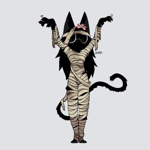 Thumbnail Mummy Konnie by rodentgame | Furry Category