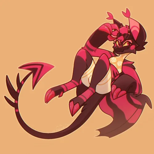 Thumbnail Lil Imp Enjoying Summer Weather | Furry Article by NightAtom