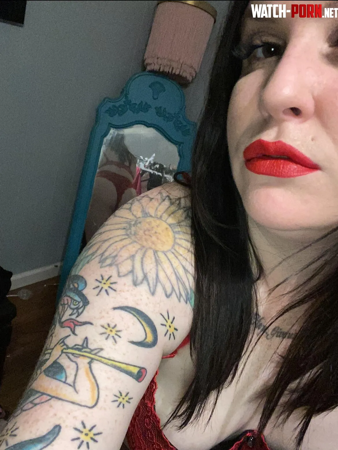 I hope I look good in red  by MISSUS_RITZ