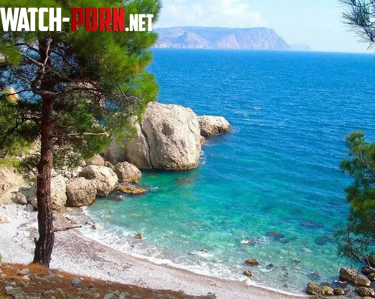 Beautiful mountains and nature on the black sea by Tangcityshop