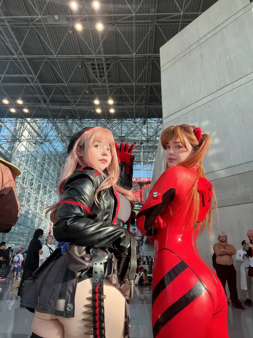 Thumbnail Asuka and Rapi Cosplay - Dynamic Duo Adventures | not_sugashi