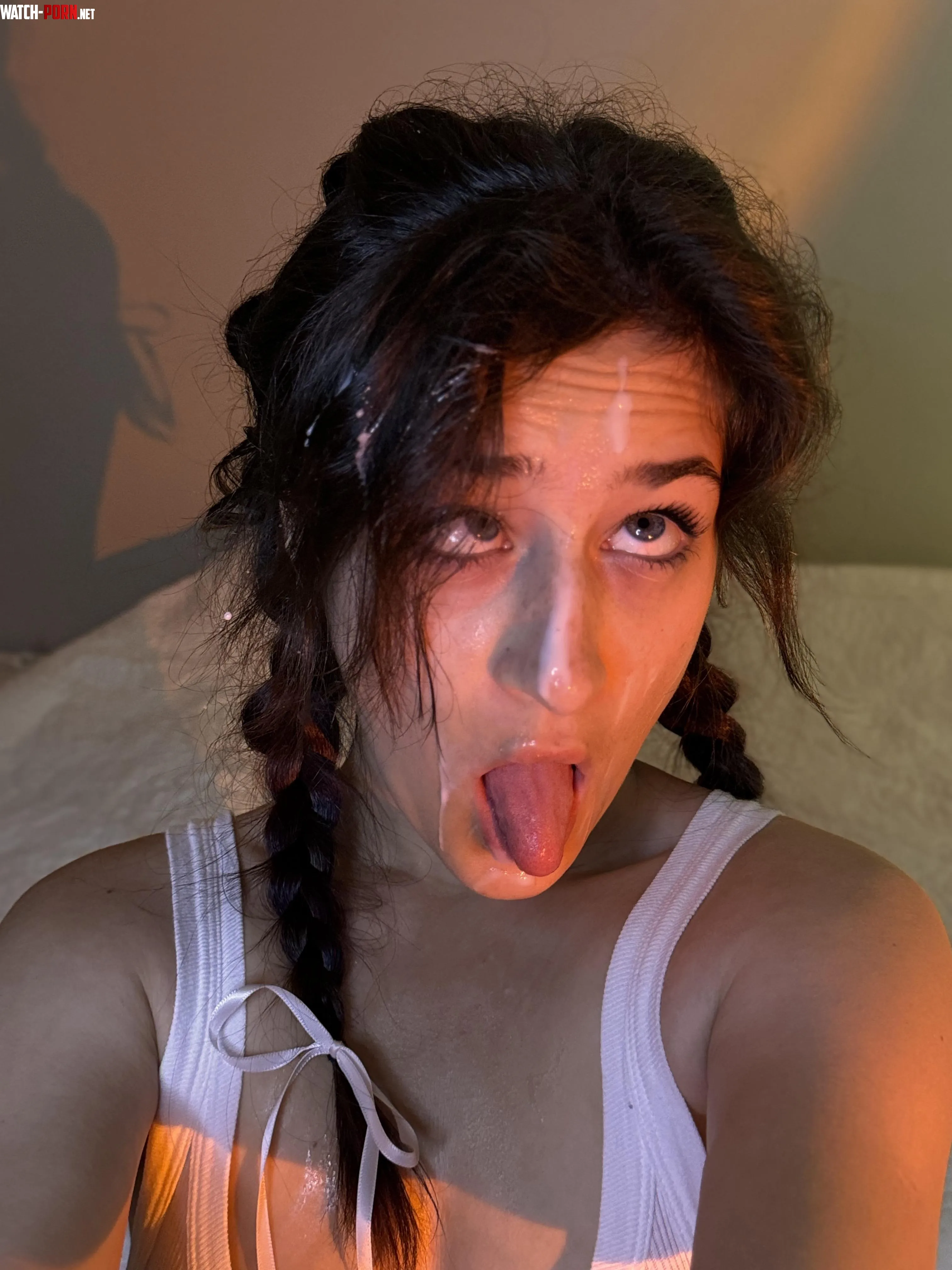 Im really liking how I look with cum on my face by Ocratoyaland