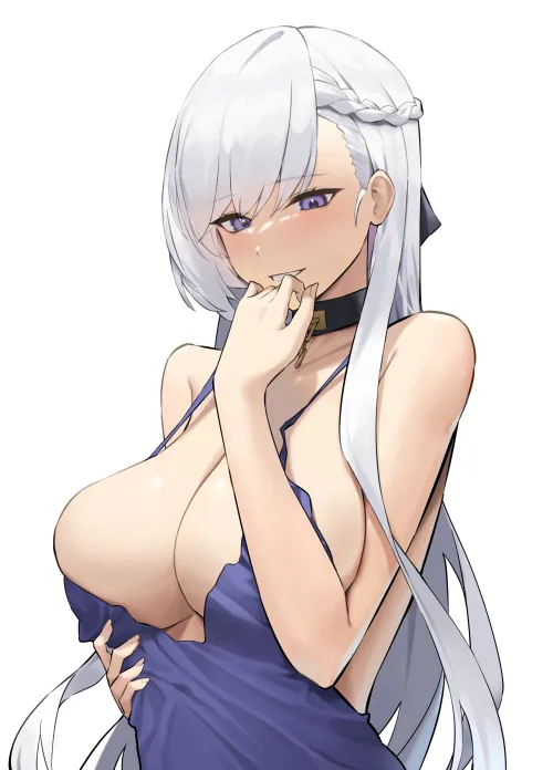 Thumbnail Belfast from Azur Lane: Discovering OppaiLove Beauty