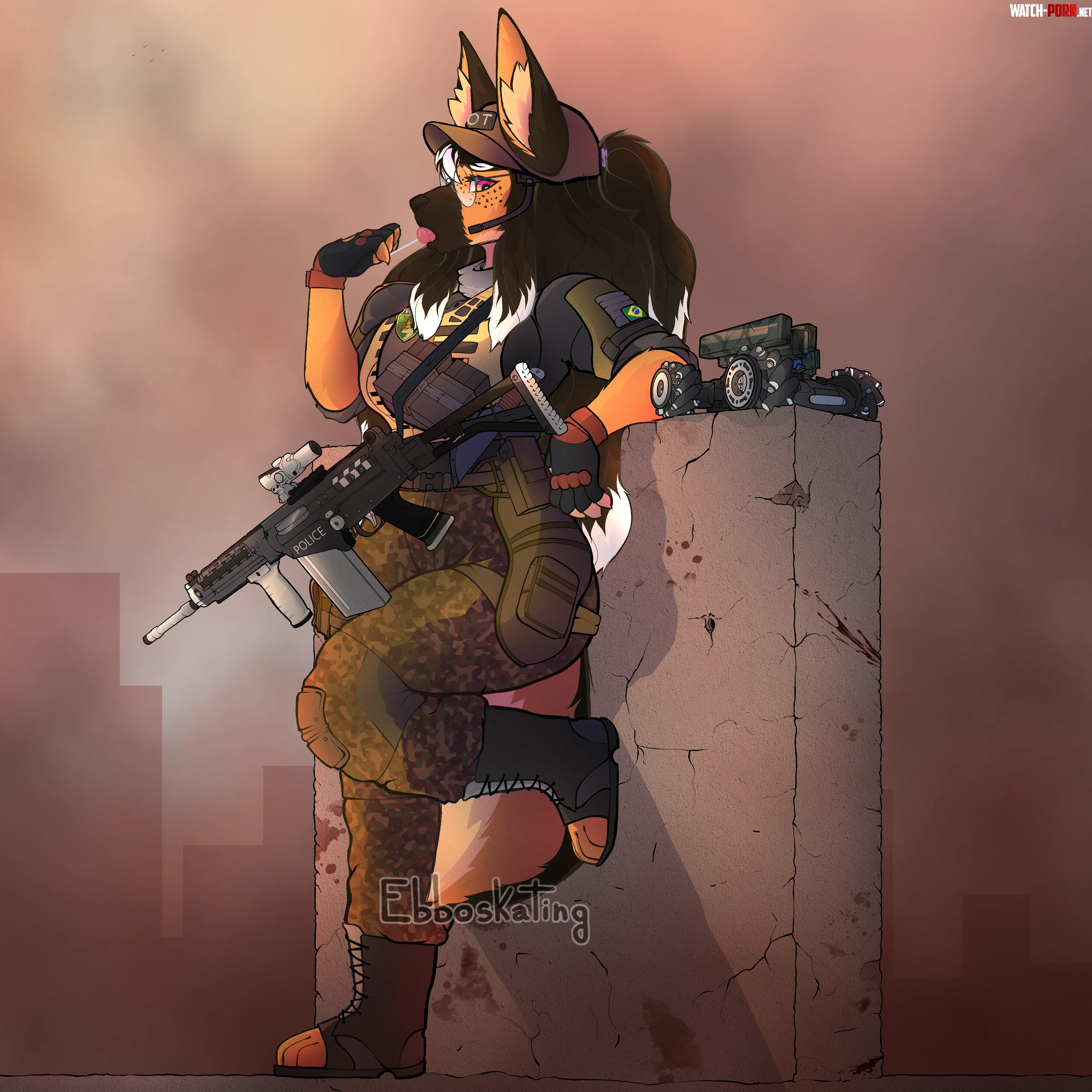 Sheppy Operator Commission by me by Laaaart