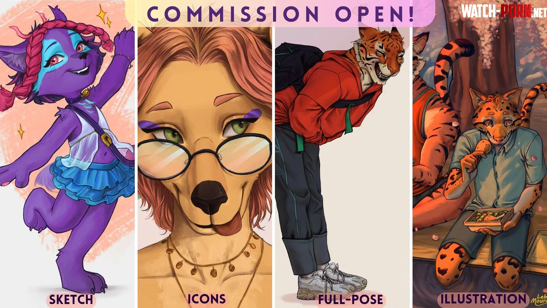 Open for Commission Feel free to contact me 3 by Leh_moura