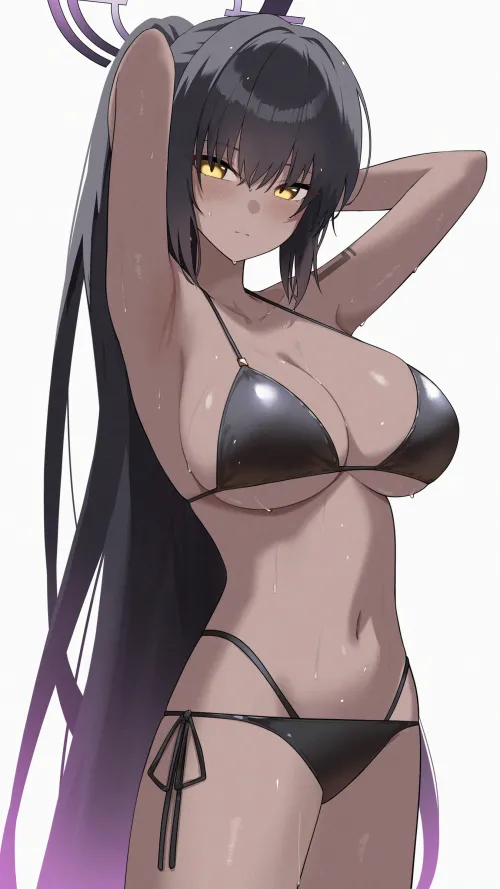 Thumbnail Deleted Author's Bikini Karin Unveiled - An Ecchi Delight