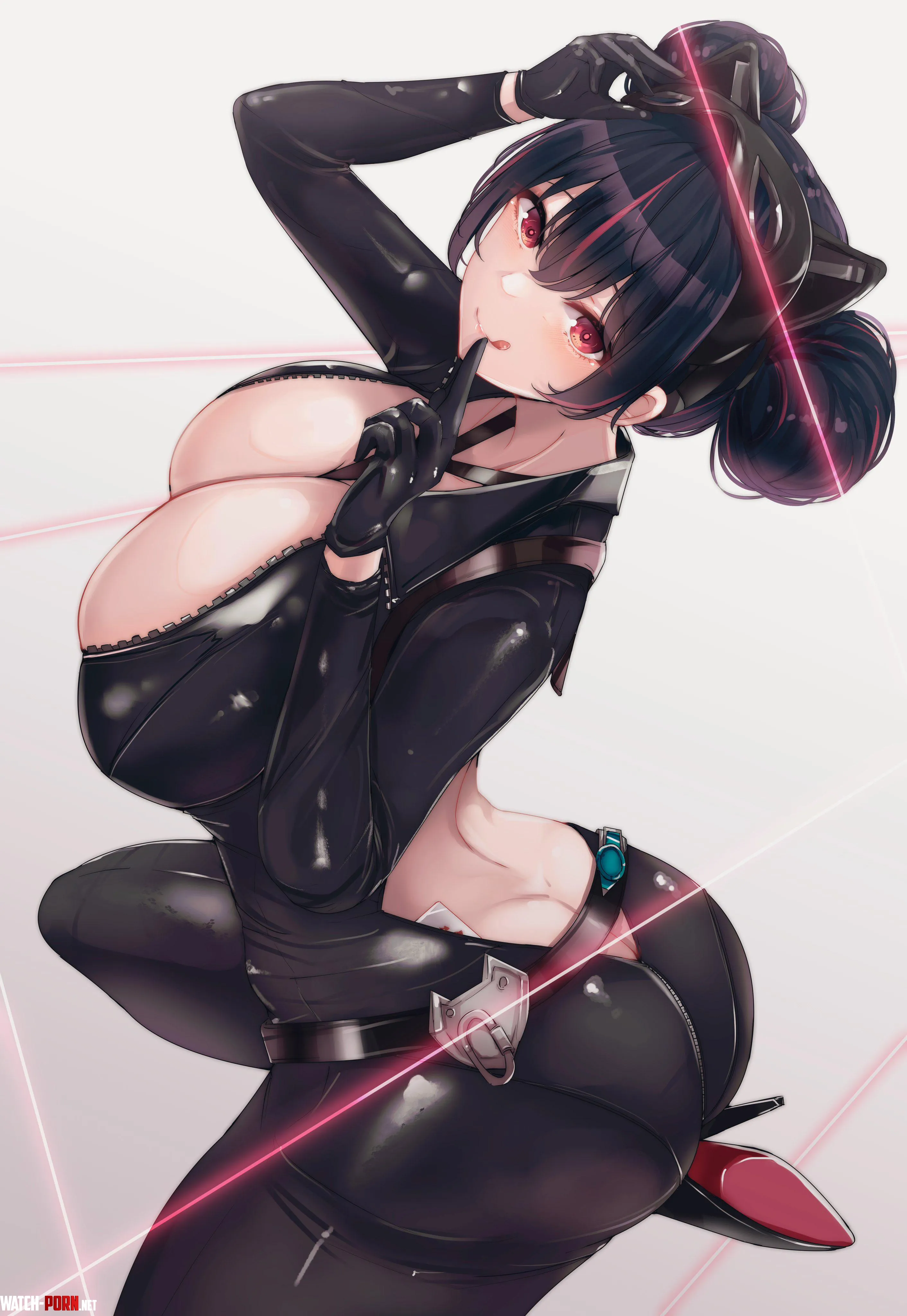 Quency in Latex Nikke by konosubak