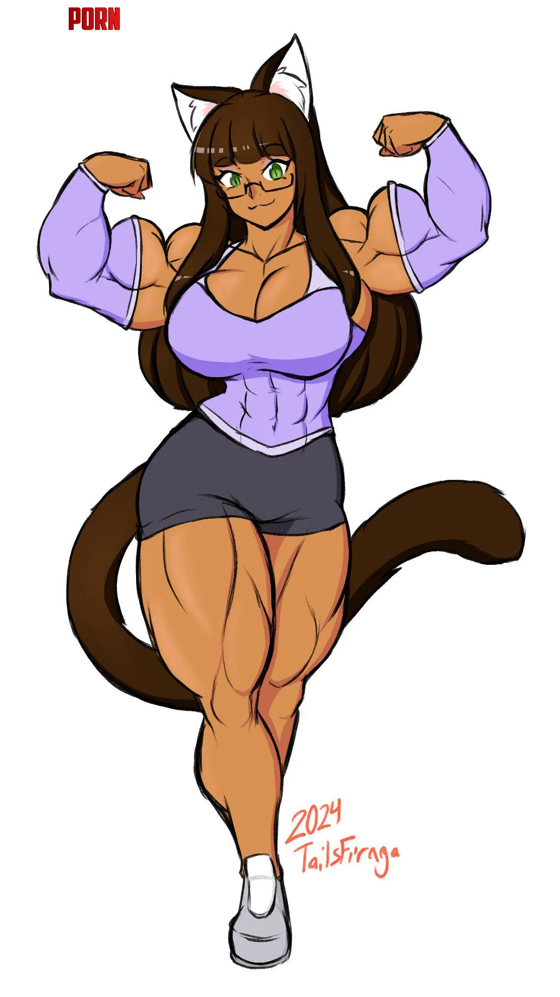 Buff neko TailsFiraga by TheTMoneyMan