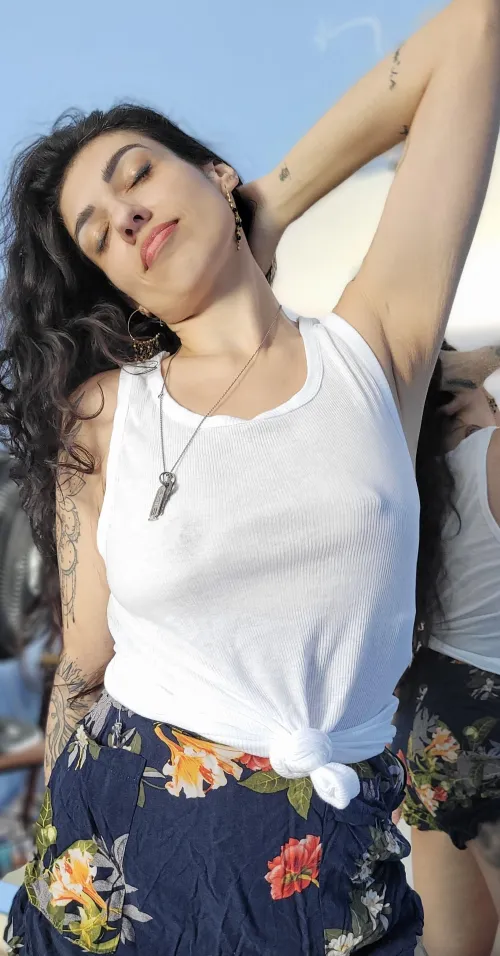 Thumbnail Swearing Off Bras: A Braless Promise by casal_venomous
