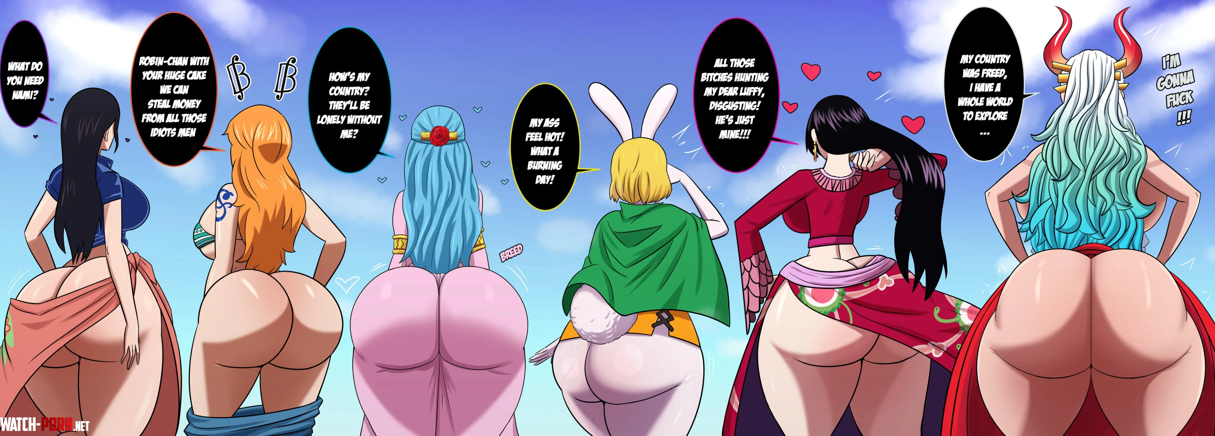 Cake piece Robin Nami  Vivi carrot boa yamato kiboukageone piece by avin8701