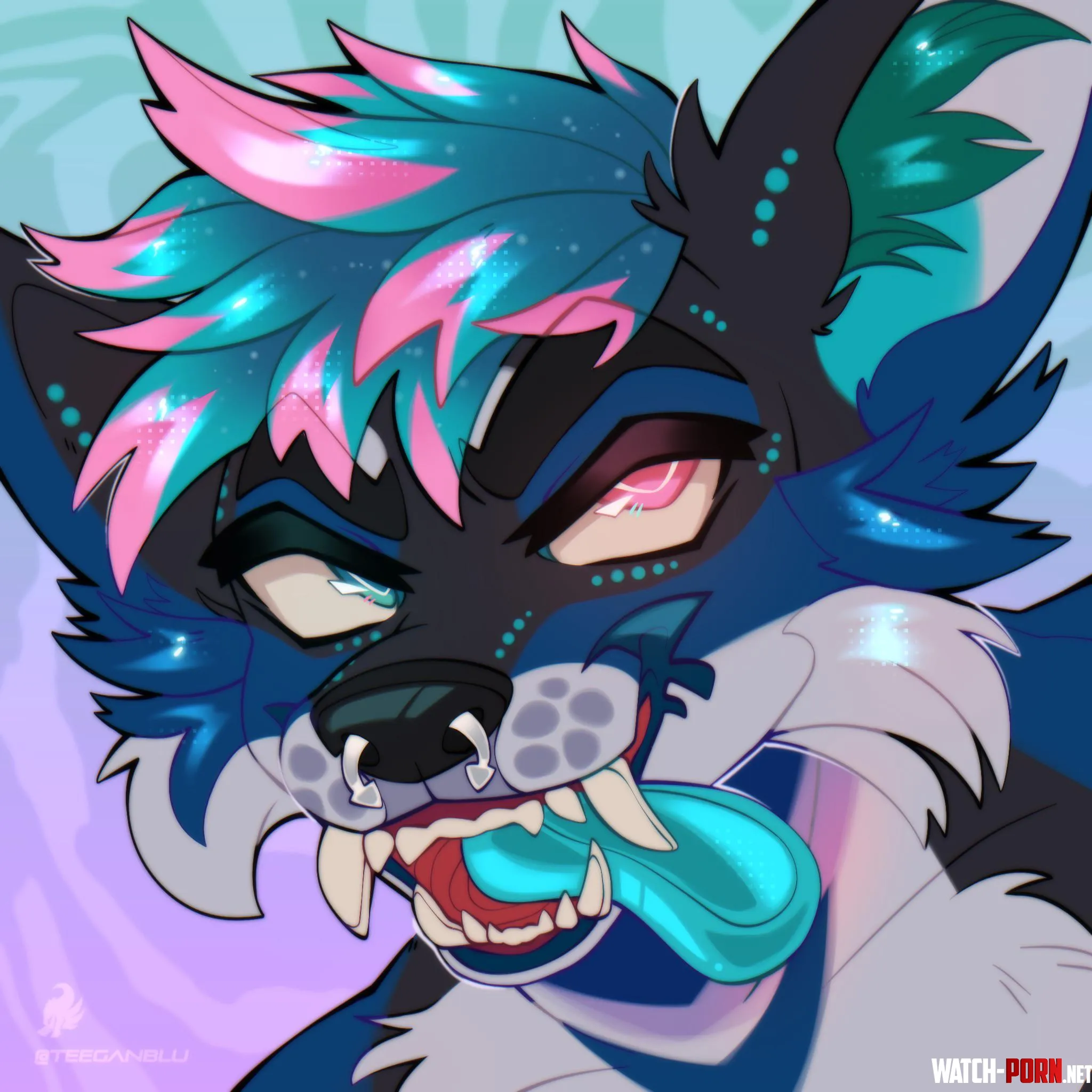 Maw Icon  art by me teeganblu  by Teeganblu