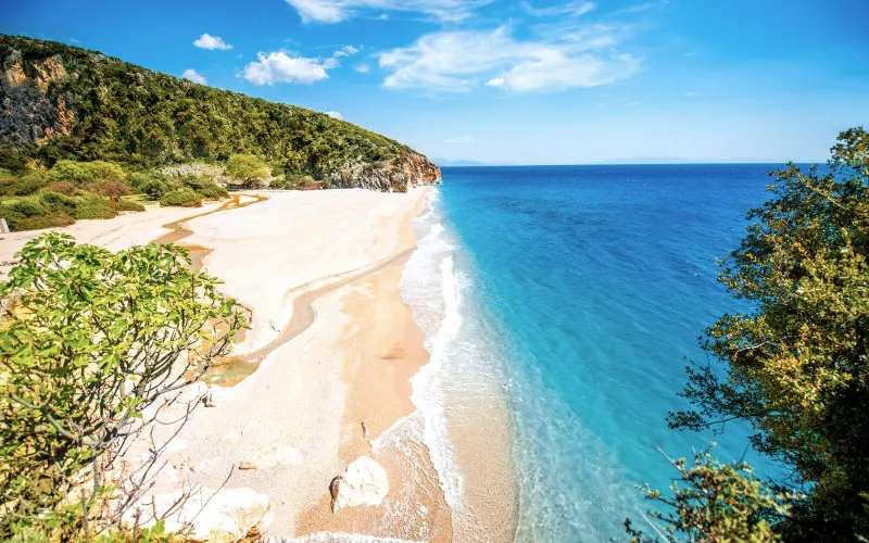 Thumbnail Gjipe Beach Albania: Coastal Beauty Untouched
