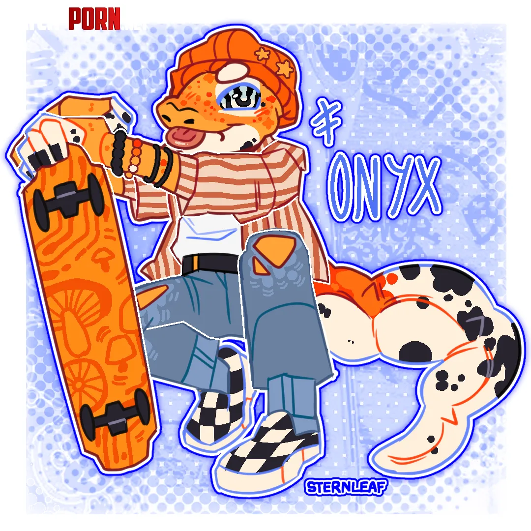 Onyx the lizard by SternLeaf