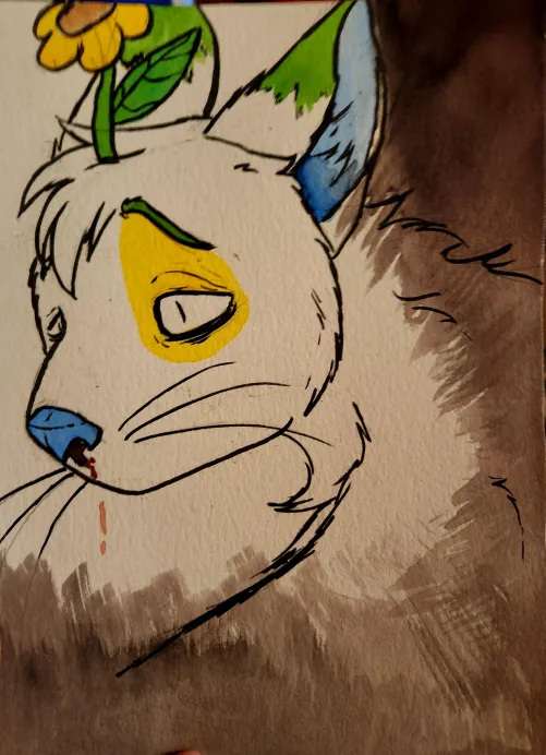 Thumbnail Dive into Watercolors: Furry Art by random-shit-is-me