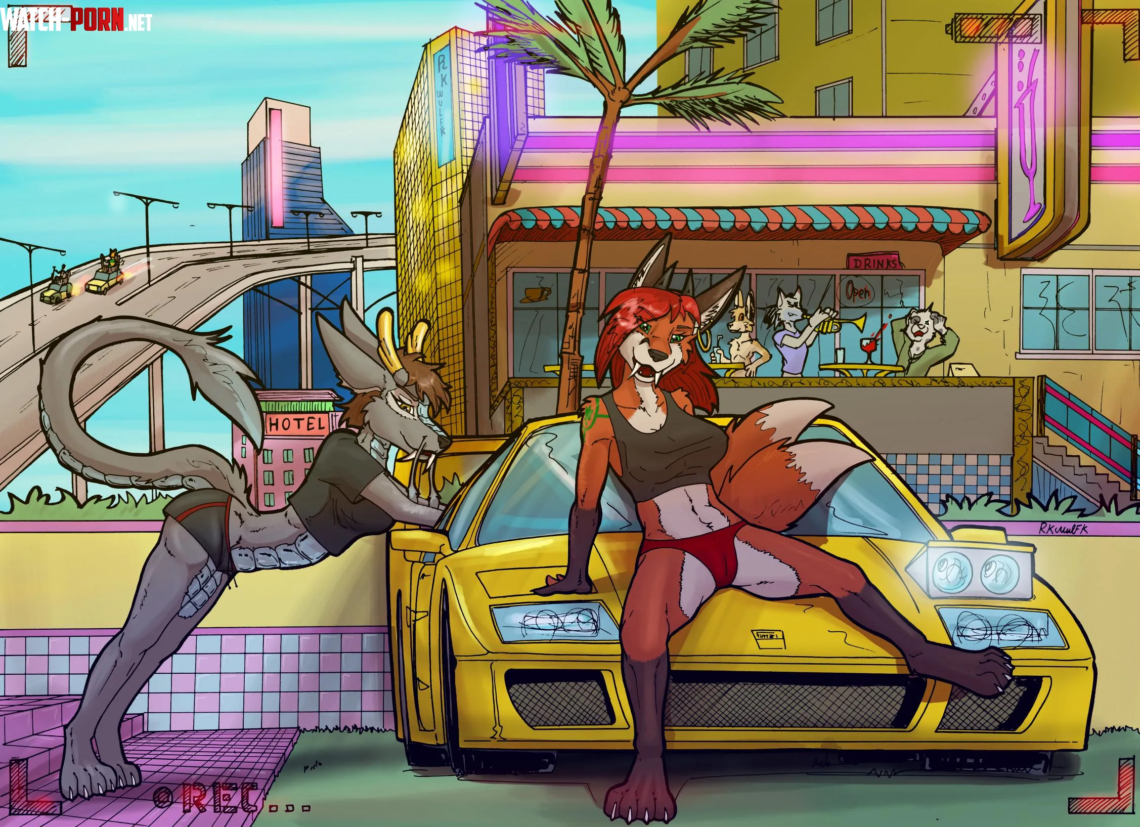 QA WeekEnd at the NeonDistrictrickwulfk by RickWulfk