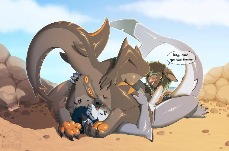 Thumbnail Coming up for Air MF Kochack by 5headedragon in Sharktits Category