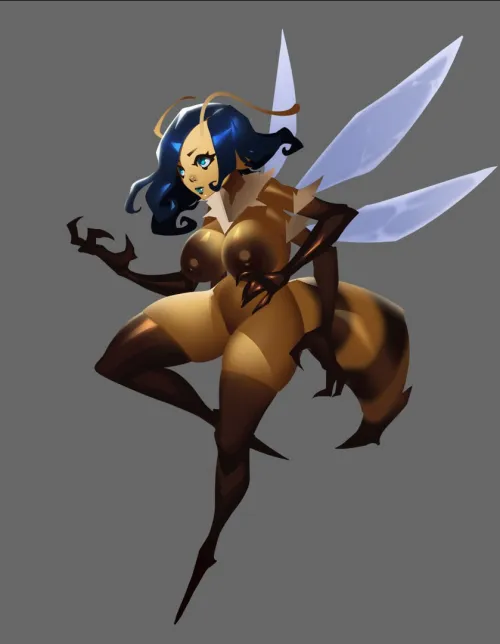 Thumbnail Bee Queen by Ninego: The Veil Chronicles | MonsterGirl Category