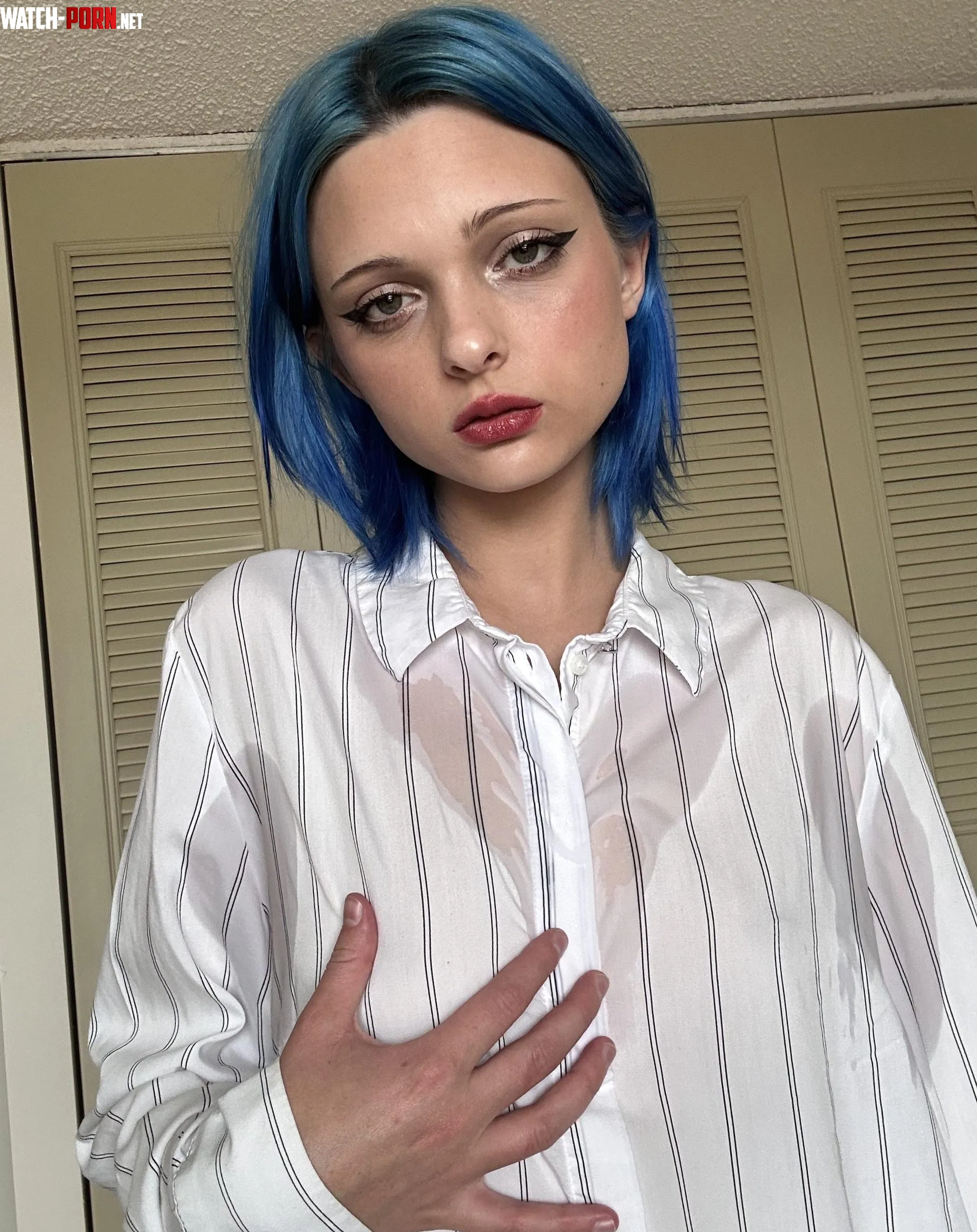 A little sweaty its very hot outside by _Sonichka