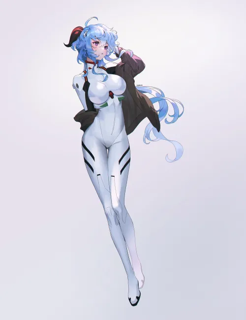 Thumbnail Discover Plugsuit Ganyu in Genshin Impact by CheetahSperm18