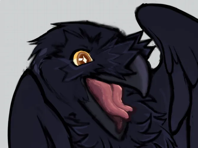 Thumbnail Artistic Work in Progress by RoudyRaven in the Furry Category