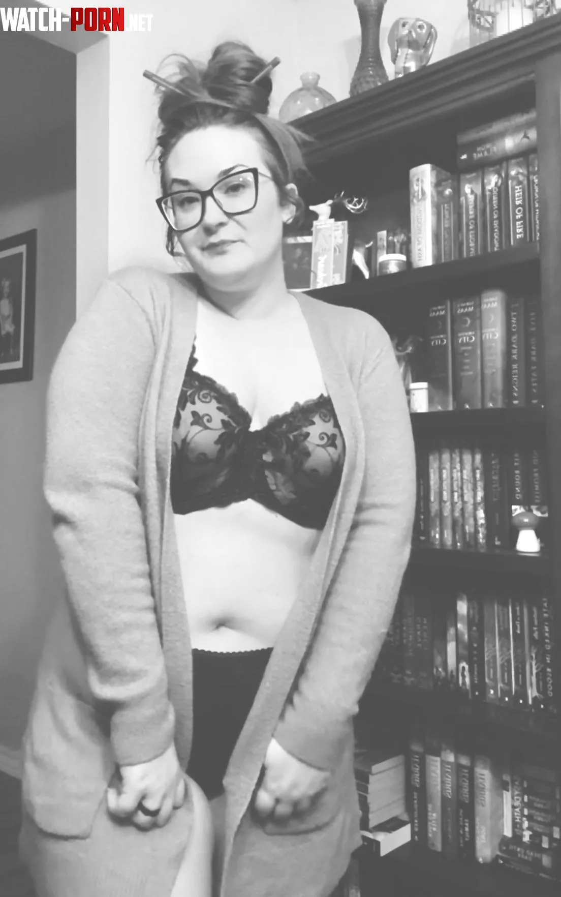 Got new glasses Im embracing my inner librarian  by Bookie722