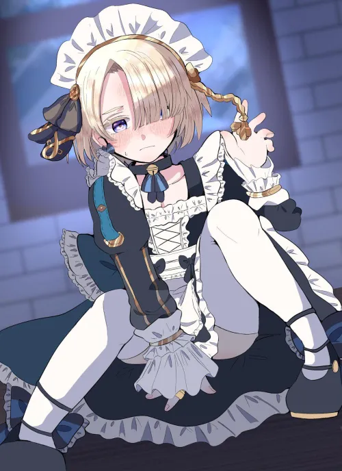 Thumbnail Meet Maid Freminet: A Charming Character in CuteTraps by pedoro_pedoro