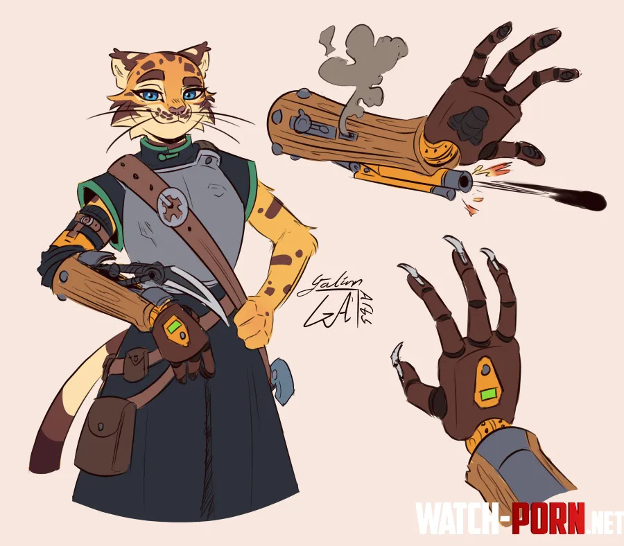 Combat features   Art by me by Galinn-Arts
