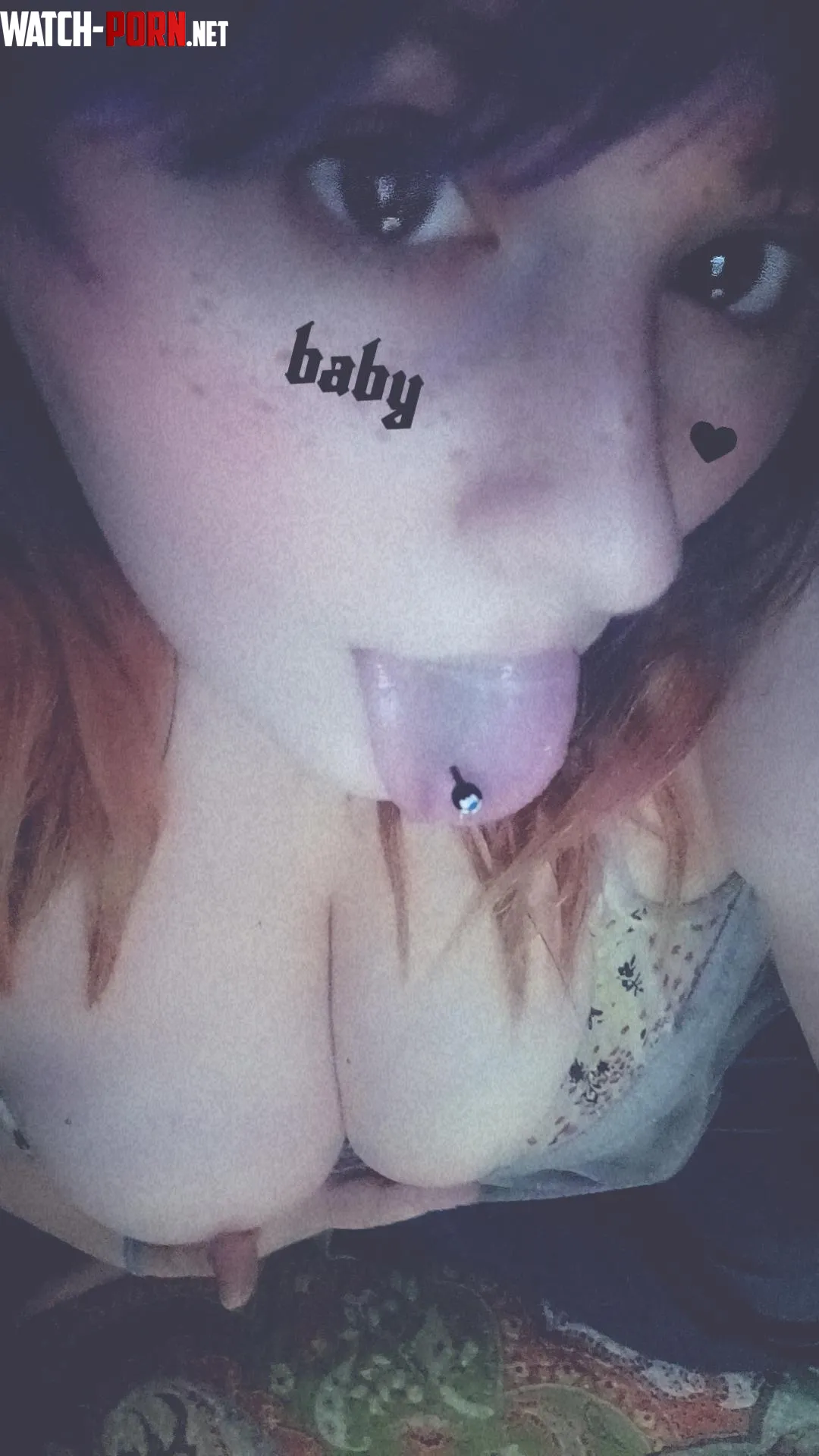 Big titty goth girl selling on snap daddy GhostGirl0624  by LivingDeadGirl62402