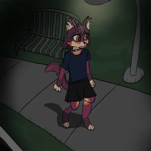 Thumbnail Evening Exploration: Furry Adventures Under the Moonlight