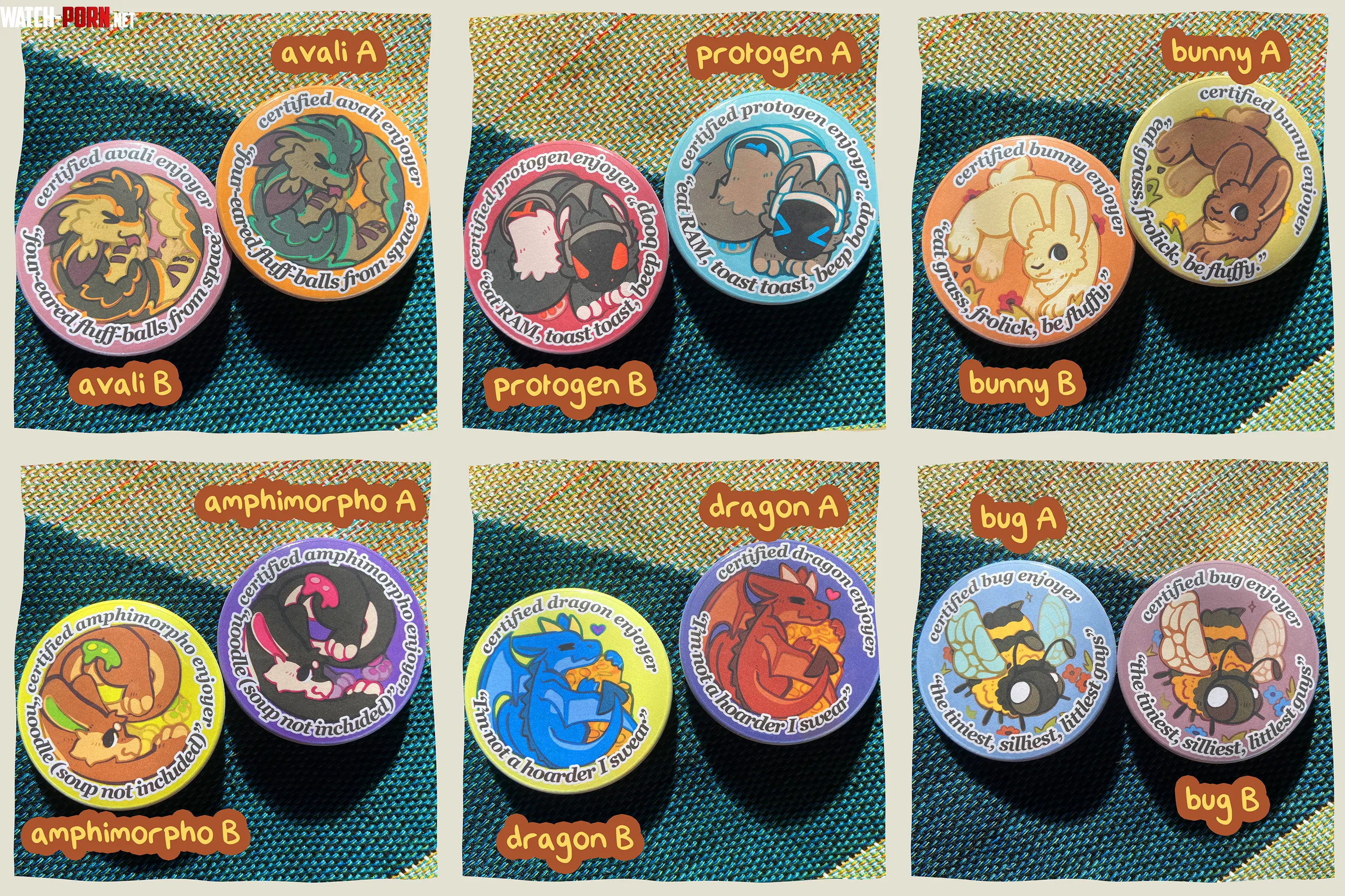 making button badges by zilluzion