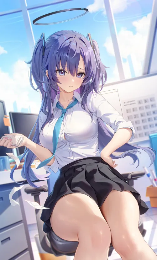 Thumbnail Yuuka Blue Archive: An In-Depth Review by CheetahSperm18