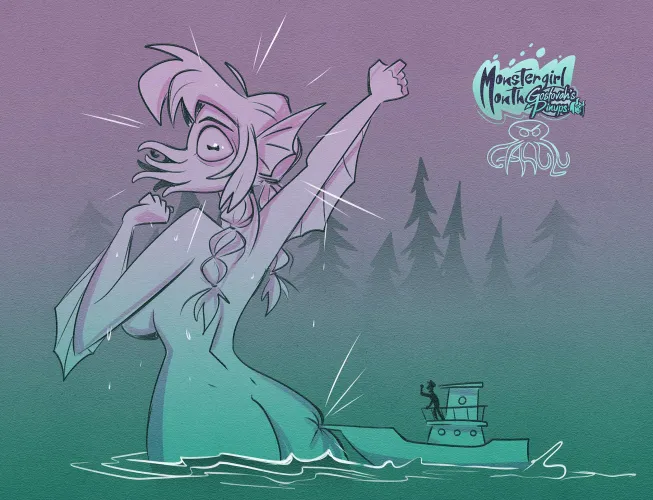 Thumbnail Monstergirl Month Day 11: Cthulu | MonsterGirl Category