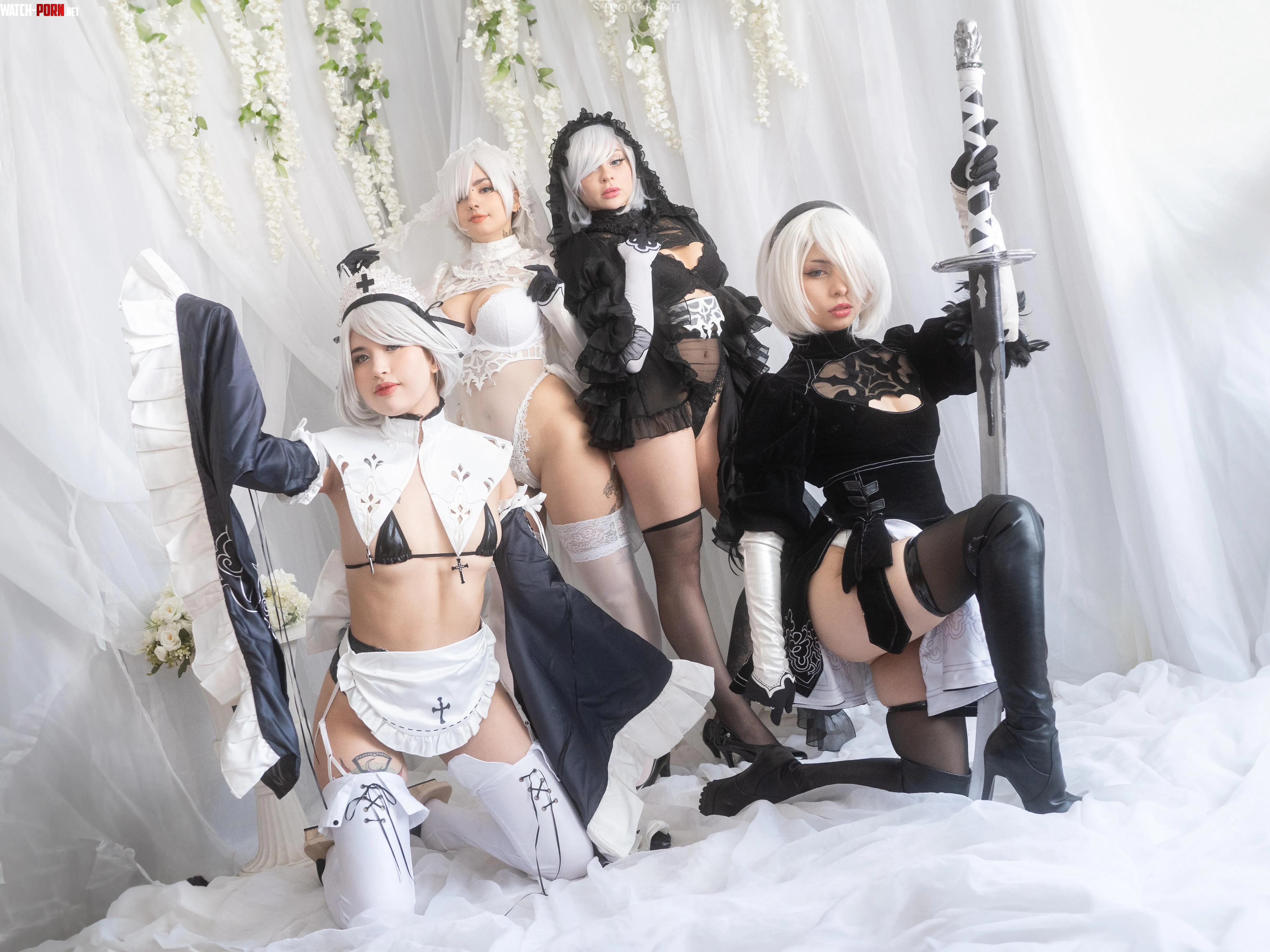 2B team trinitygoth by trinitygoth