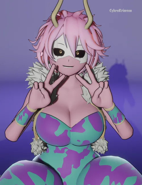 Thumbnail Timeskip Mina: Exploring CybroKrimson's Stacked Character | BokuNoEroAcademia