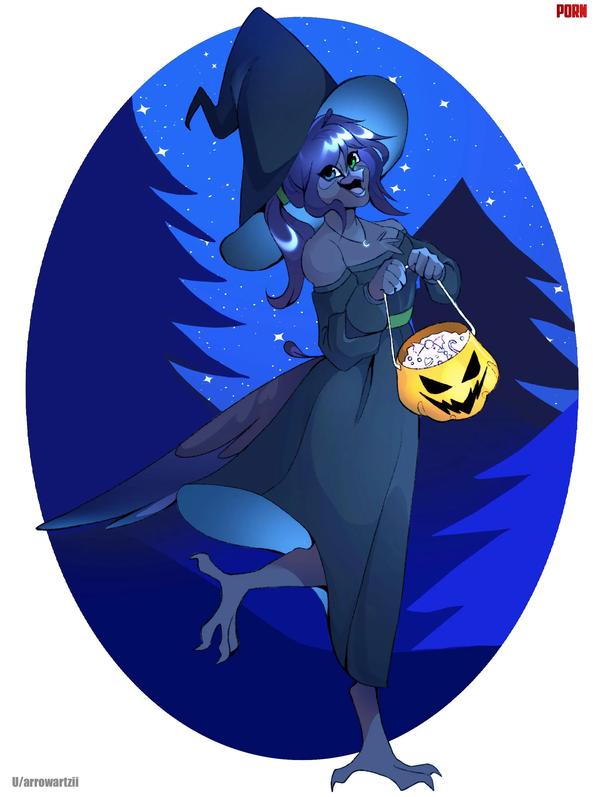 Happy spooky szn from the sweetest girl EVAH by arrowartzii