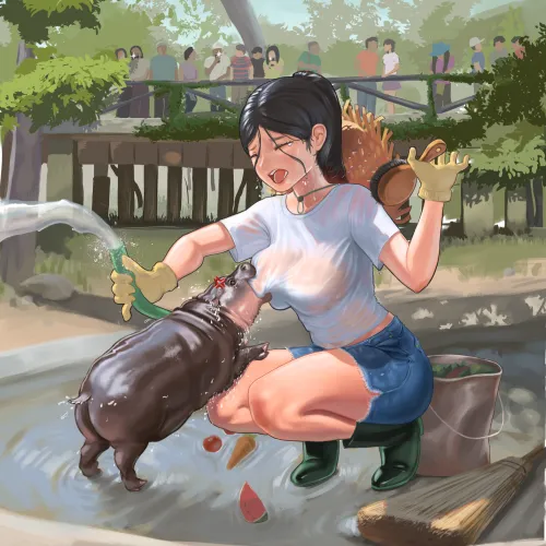 Thumbnail Moo Deng's Transformation into a Force to be Reckoned with in ecchi