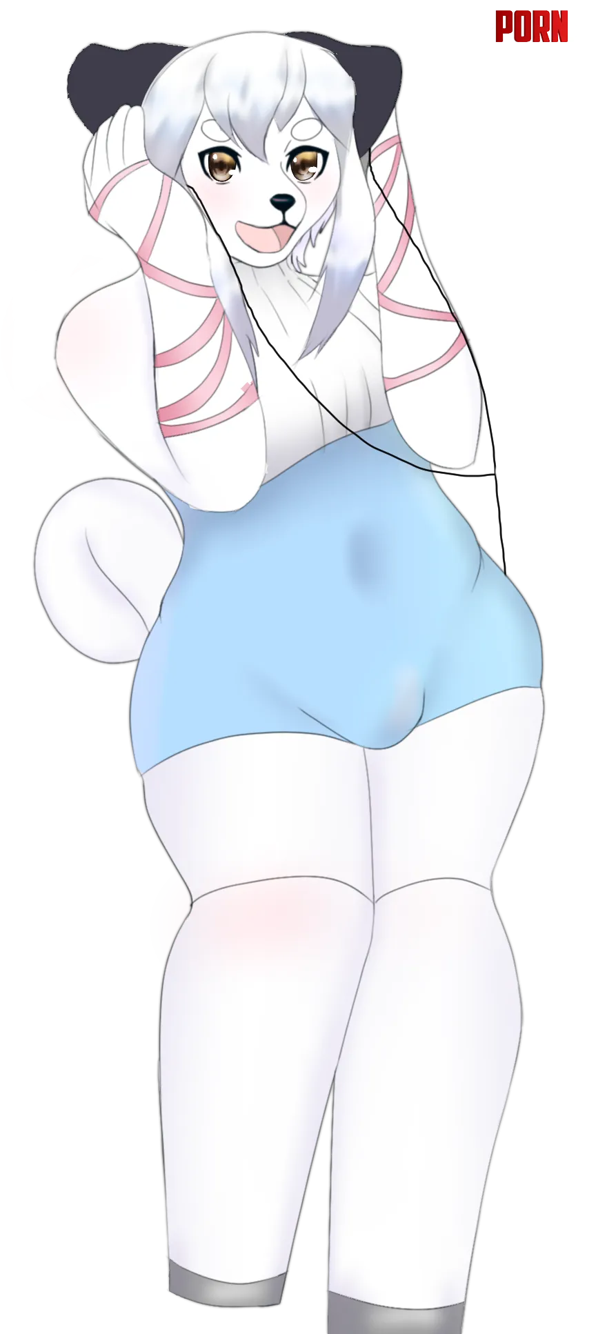 updated my OC again  Art by me by AnonymousFluffi