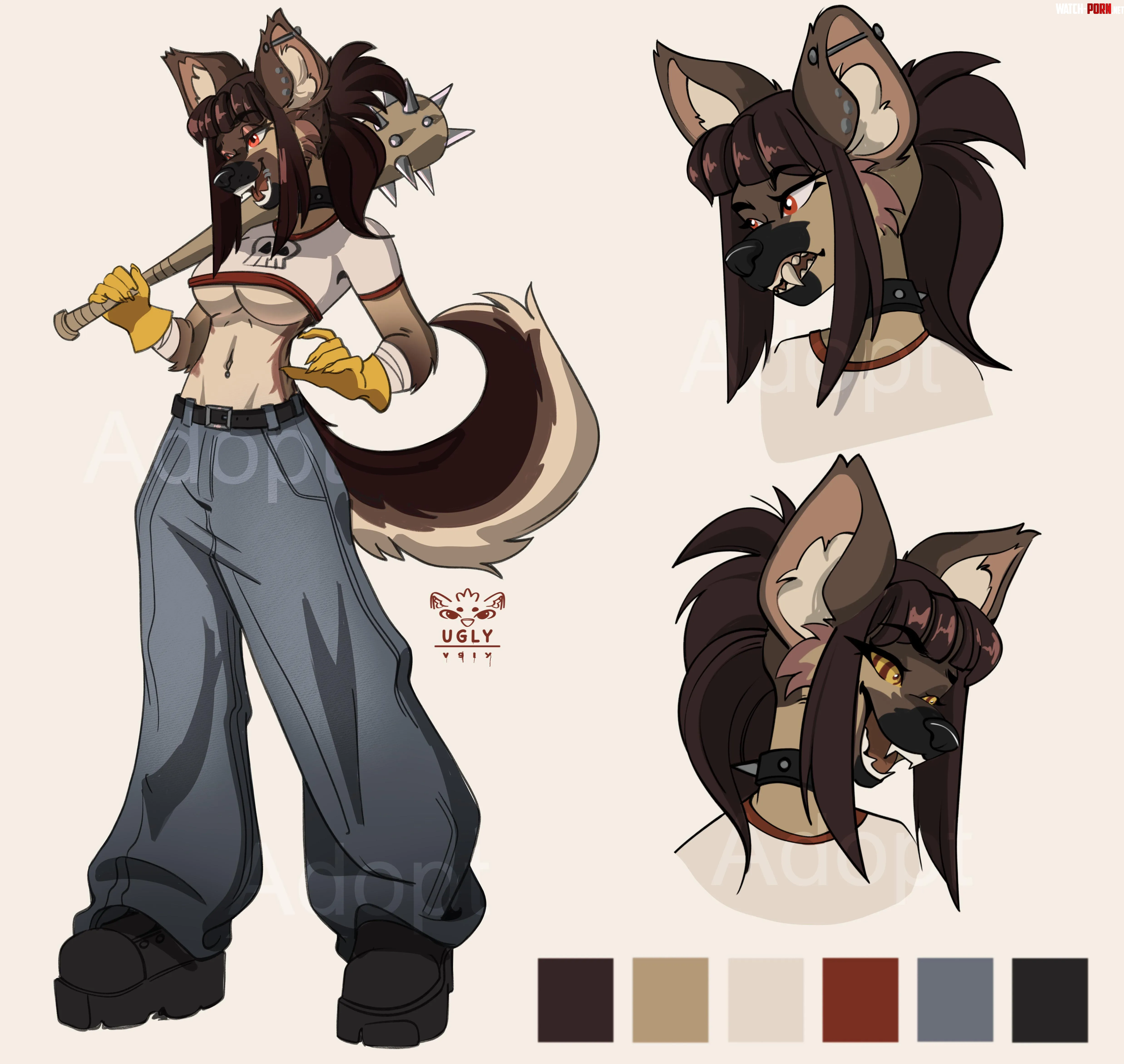 ADOPTABLE  Slasher Adopt link on comments  by ugly_boii
