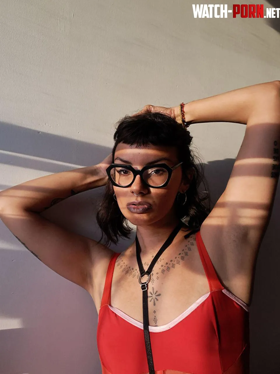 Time to clean the sweat from my armpits with your tongue beta  by Dembrarox