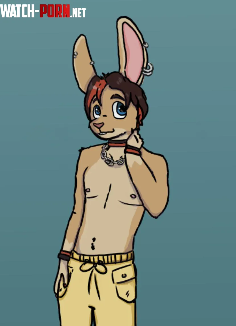 Bunny Boy  Art by Me by SnickerdoodleEnjoyer