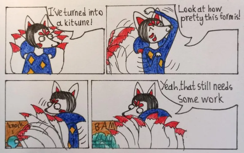 Thumbnail Clumsy Kitsune Art: Discover the Quirky World of MrMoor2007's Furry Creations