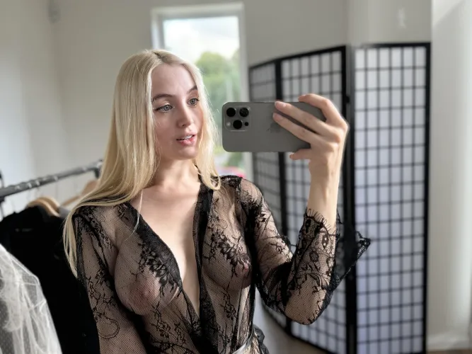 Thumbnail Sheer Elegance: Unveiling 'My House Robe'