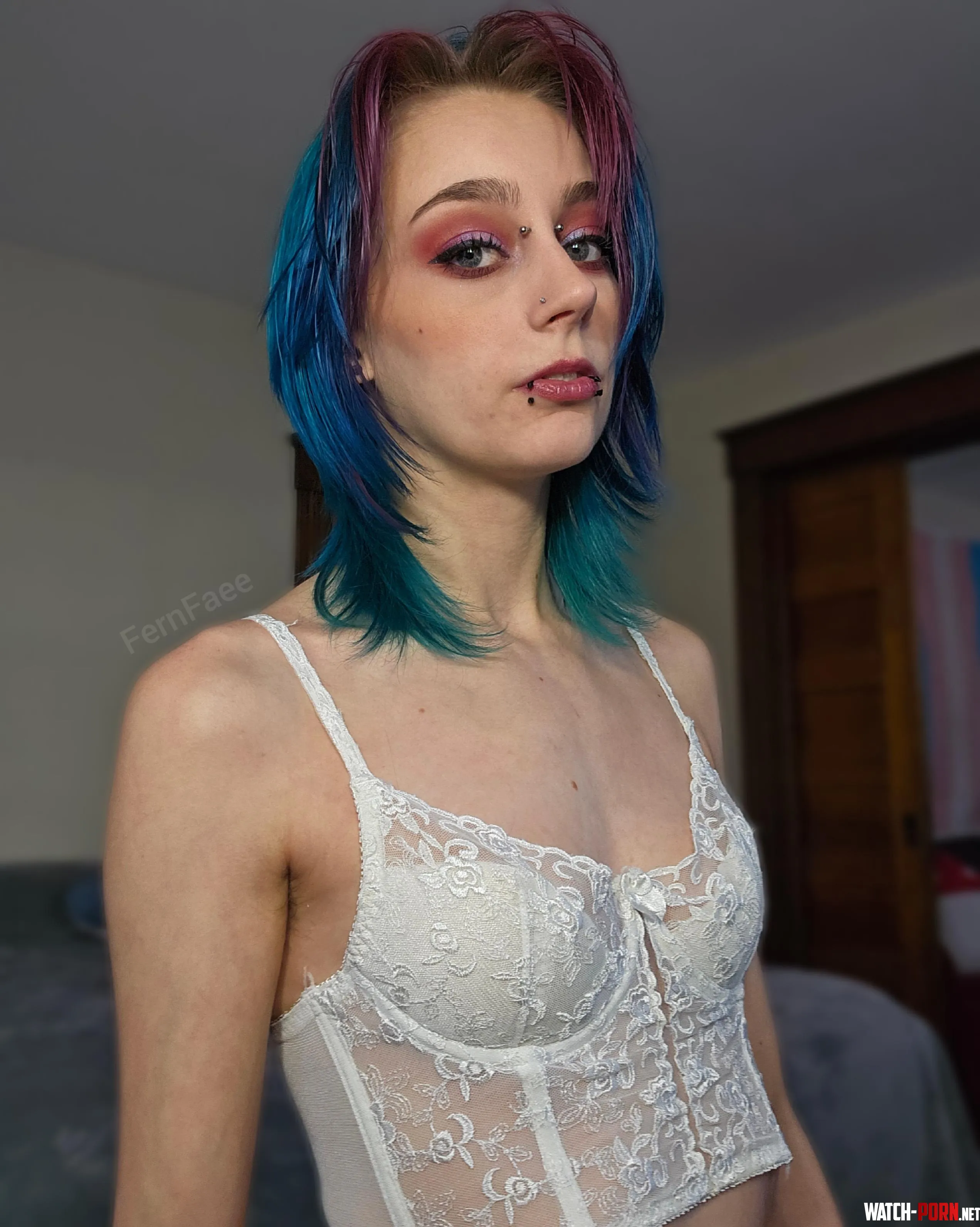 I think Ill do purple next  by FernFaee