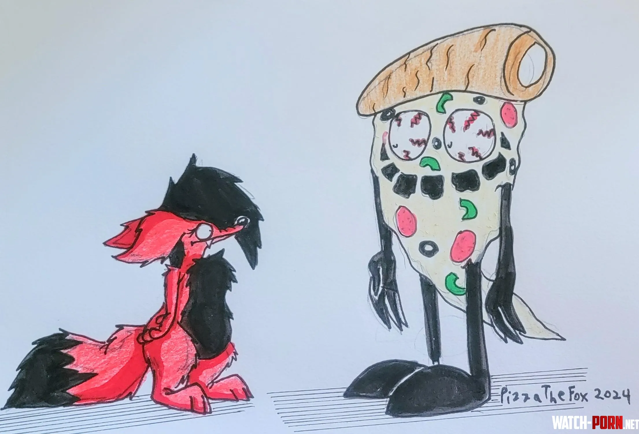 The Spooky Pizza  by PizzaTheFox20