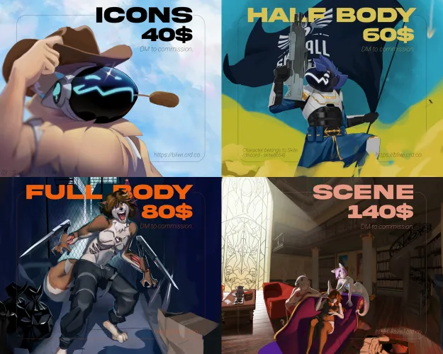 Thumbnail Seeking Commissions? Bliwi's Doors are Open for You!
