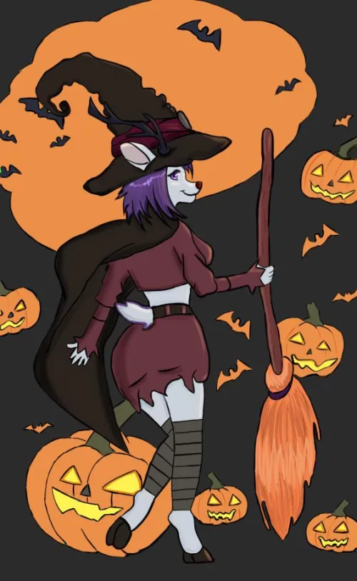 Thumbnail Halloween Artistry by Nagibfeitor | Furry Festivities