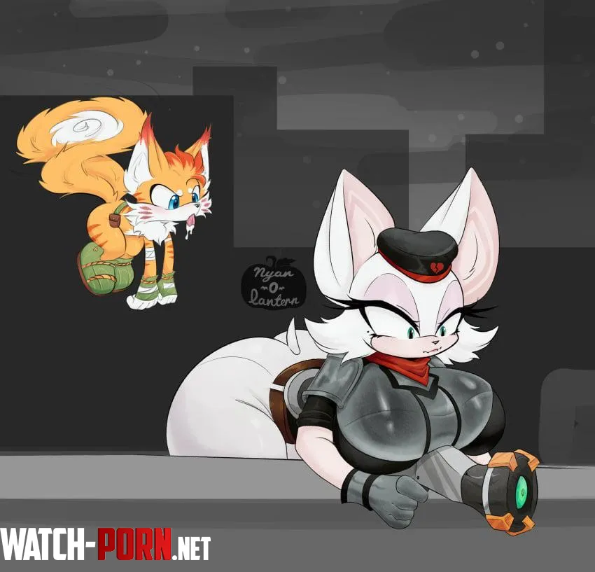 Mangey and Rebel Rouge nyanolantern by footlettuceburger360